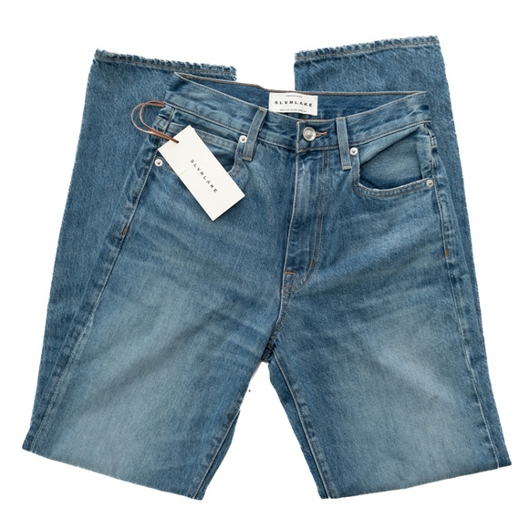 SLVRLAKE - London High Rise Straight Jeans - Picture 4 of 10